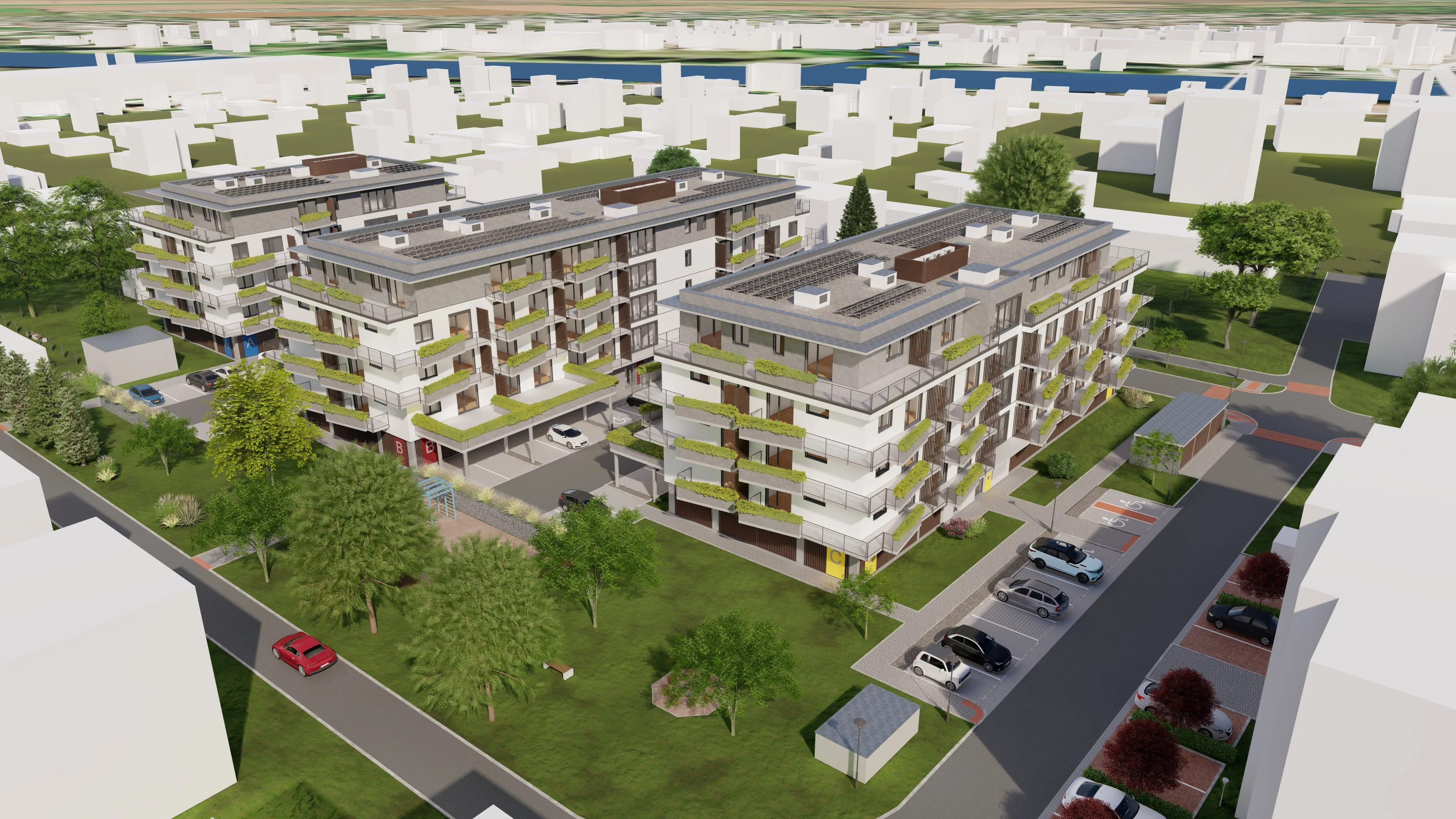 Bytové domy Nymburk