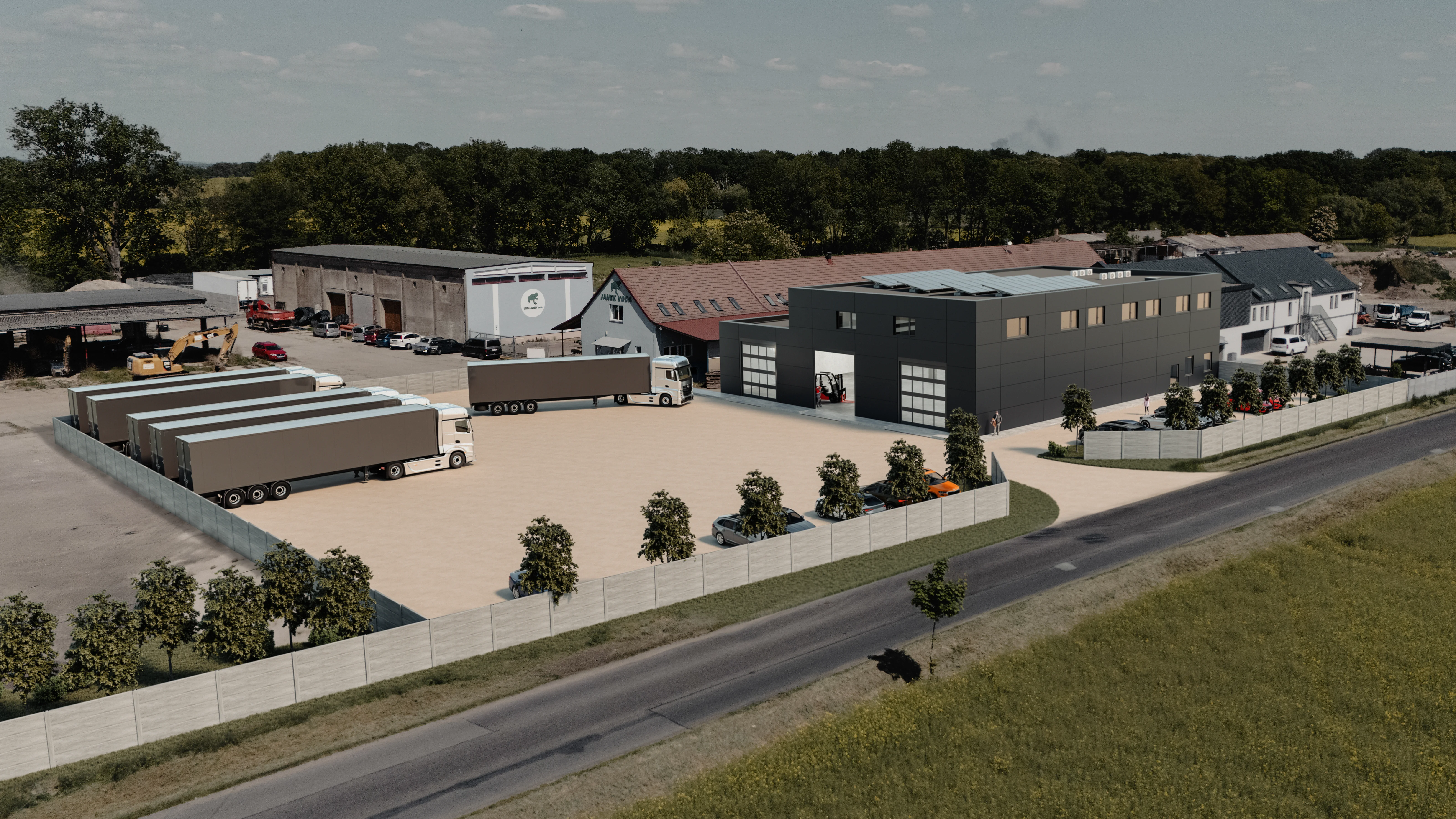 Skladový areál Křečkov