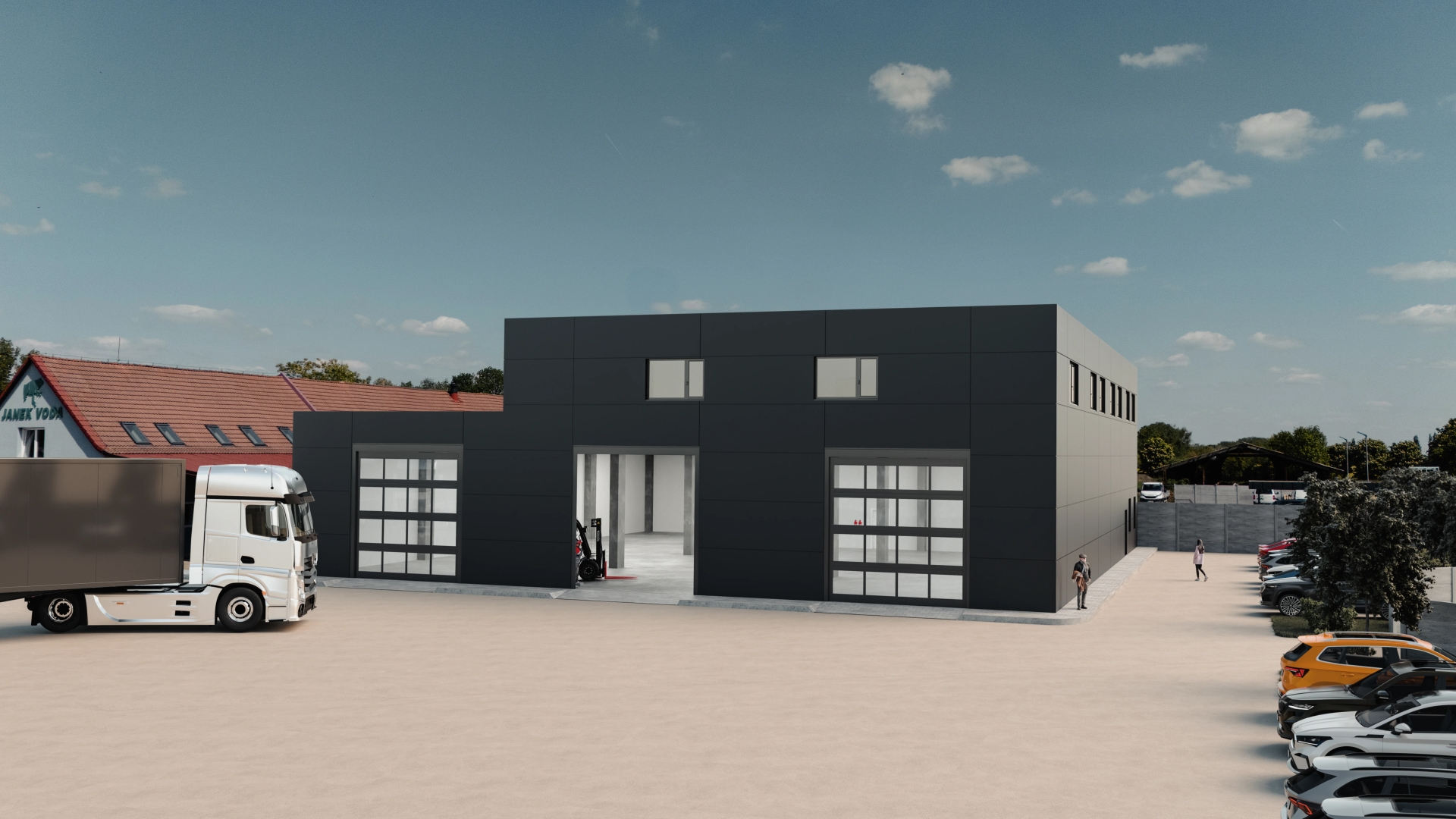 Skladový areál Křečkov